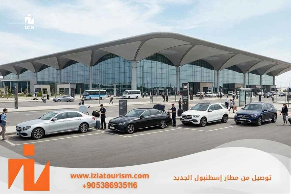 ماذا تشمل خدمة الاستقبال من مطار اسطنبول الجديد؟