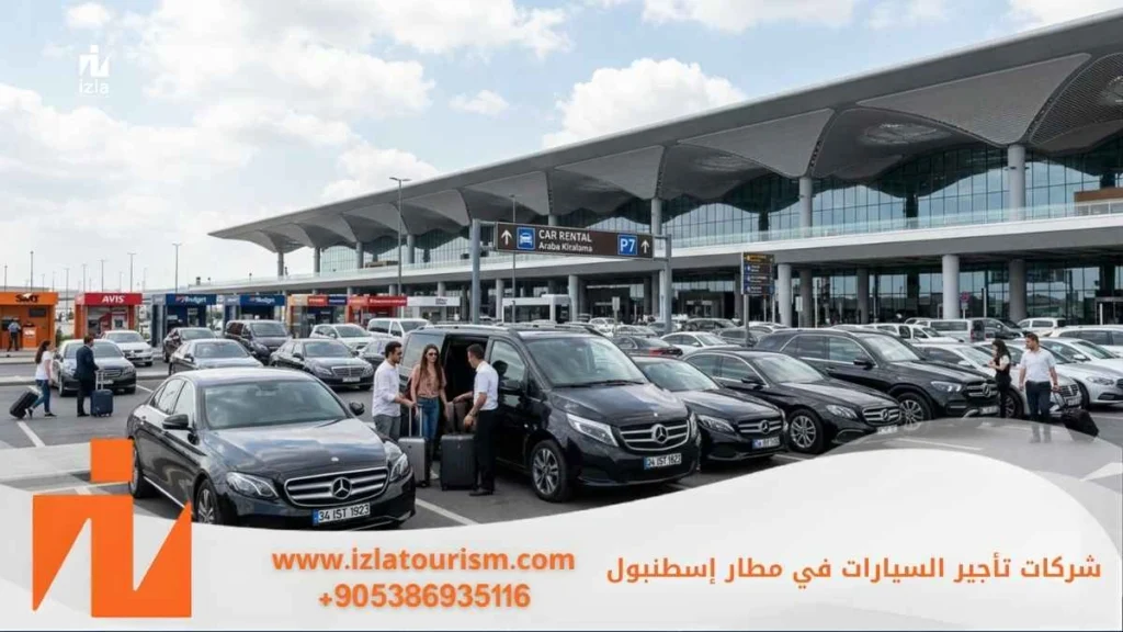 شركات تاجير السيارات في مطار اسطنبول