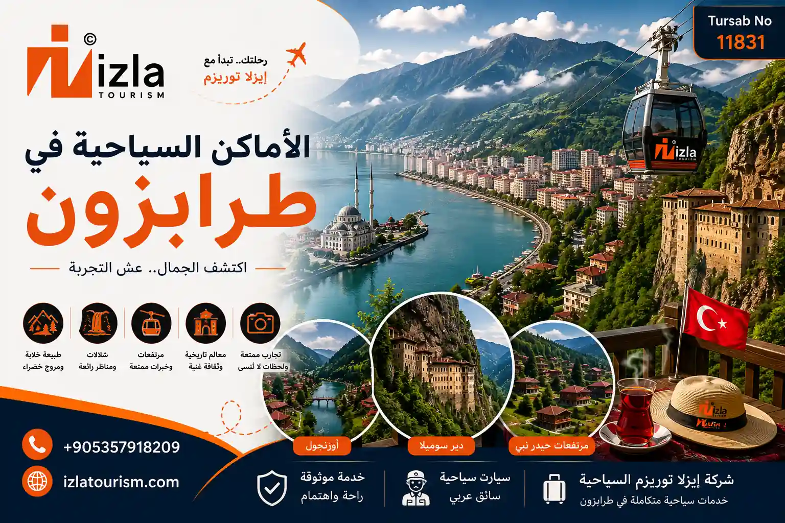 الاماكن السياحية في طرابزون